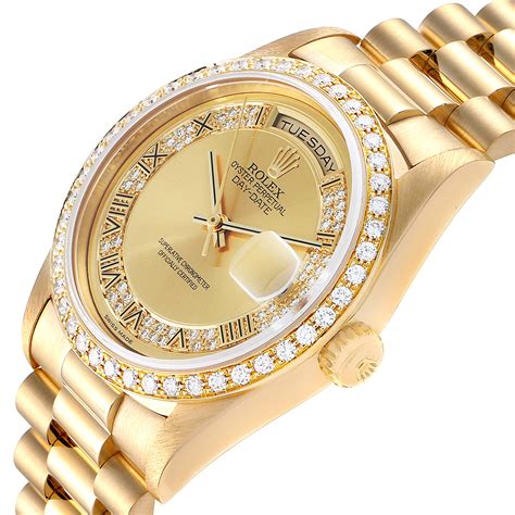 men's rolex diamond watches price|More.